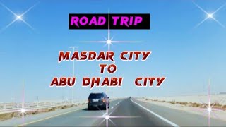 Travel From  Masdar City to  Abu Dhabi City