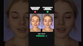 Persona app 😍 Just $1 for beautiful selfies #photoeditor #photography #selfie #beautycamera