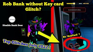 Rob Bank Without Keycard Glitch? | Roblox Jailbreak Glitches 2022