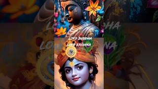 Lord Buddha Vs Lord Krishna #viral #hinduism #religion #shorts