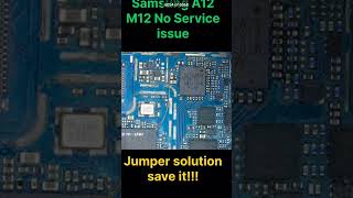 SAMSUNG A12 M12 NO SERVICE ISSUE JUMPER SOLUTION