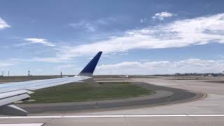 United Airlines Boeing 737 MAX 9 Takeoff from Denver Airport (DEN|KDEN)