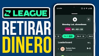 ✅Como RETIRAR DINERO desde La App Zleague (Paso a Paso)🔴