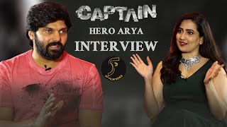 Captain Hero Arya Common Interview |Arya, Aishwarya Lekshmi | D Imman| Shakti Soundar Rajan