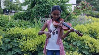 Chinnari Talli | Kannane Kanne | Vishvasam | Sharanya | Violin | Instrumental