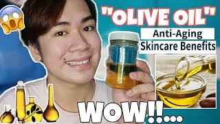 OLIVE OIL FOR FACE!✨ EFFECTIVE PAMPAWALA NG TIGYAWAT! AT MGA BENEFITS SA ATING FACE!!❤️