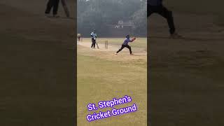 St. Stephen's Cricket Ground Delhi Video November 2024