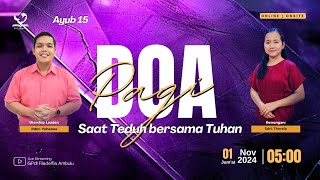 Doa Pagi  -  1 November  2024 -  Sdri. There