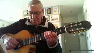 Don't Let the Old Man In - for solo guitar