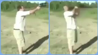 EPIC FAIL! Liberal Fires Gun for the First Time, and probably the last! #Liberals #Fail #Liberalfail