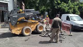 El municipio ejecuta tareas de hormigonado en Catamarca y Urquiza