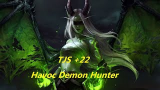 Temple of the Jade Serpent (PUGS) M+ 22 | S1 DF | Havoc Demon Hunter PoV |