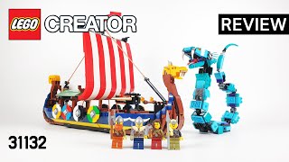 레고 크리에이터 31132 바이킹 배와 미드가르드 뱀(Viking Ship and the Midgard Serpent) - 리뷰_Review_레고매니아_LEGO Mania