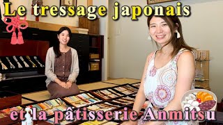 ART TRADITIONNEL KUMIHIMO ET PÂTISSERIE JAPONAISE ANMITSU !!