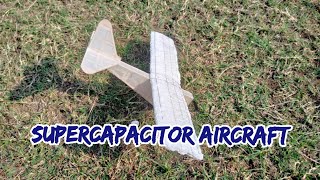 Flying a Supercapacitor Plane | sarjana mipa #airplane #aeromodelling #freeflight