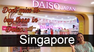 Daiso Japan in Singapore | $2 shopping vlog | what to buy in Daiso | Daiso shopping vlog in Tamil