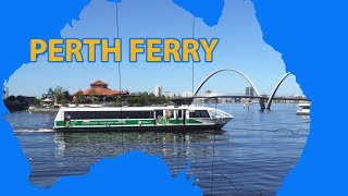 Swan River Ferry - Perth - Western Australia