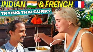 Thai street food CHICKEN KHAO SOI CURRY !  Never miss this if you're in Thailand | THAI FOOD VLOG