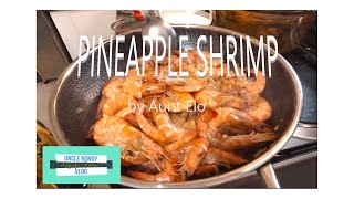 PINEAPPLE SHRIMP | simple home cooking | #shrimps #pineapple #homecook #viral