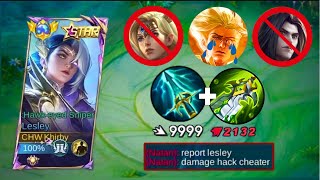 LESLEY TOP GLOBAL BULD IS SUPER BROKEN! MANIAC!