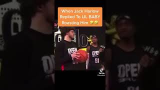 Jack Harlow replied to Lil Baby Roasting him