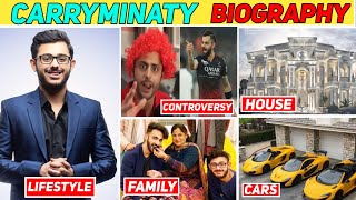 @CarryMinati  BIOGRAPHY 2024, LIFESTYLE, FAMILY, INCOME ,CAREER, CONTROVERSY & FULL DETAILS