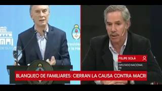 Justicia cerró causa contra Macri por el blanqueo de familiares