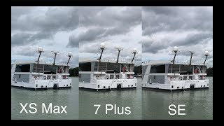 iPhone XS Max vs 7 Plus vs SE Kameratest