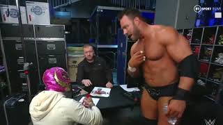 [BACKSTAGE SEGMENT] LA Knight and Rey Mysterio (Smackdown 3/17/23)