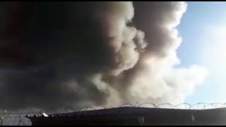 Factory fire Epping  - Video Augi de Freitas