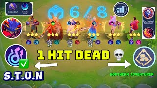 MAGIC CHESS BEST SYNERGY OF 2024‼️✅S.T.U.N | 1 HIT DEAD 💀 | THARZ 3 |