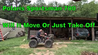 Polaris Sportsman 700 / Will it move Or Just Take off?