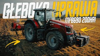 🇵🇱Ciężka Uprawa z CZERWONYM BYKIEM! 2022! ☆ GPH Brocki ☆ Massey Ferguson 8690 & Gaspardo ☆ AW ™