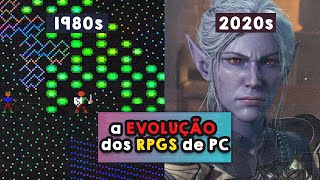 a total EVOLUÇÃO dos RPGs de PC