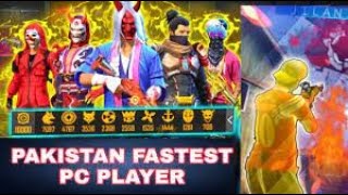 Top 5 Legend Players In Pakistan Server Free Fire | Free Fire Pakistan Fastest Player | Qari FF