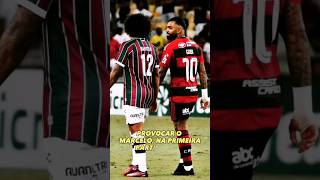 GABIGOL PROVOCA MARCELO MOSTRANDO O PATCH DA COPA DO BRASIL 🤡