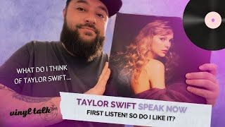 Vinyl Talk: FIRST time listening to TAYLOR SWIFT