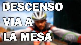 Descenso en BICI Via La Mesa Cundinamarca