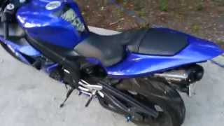 04 Yamaha R1 two bros exhaust black series m2