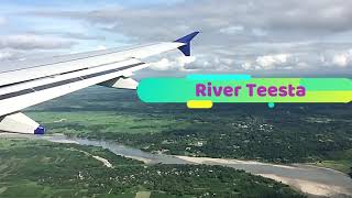 INDIGO flight to Silliguri - Part2 - Kolkatta Takeoff Bagdogra Landing Arrival