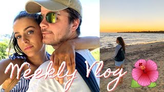 Beach Sunsets + Picnics ☀️🌺 | WEEKLY VLOG