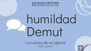 Humildad / Demut