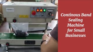 Continous Band Sealing Machine for Small Businesses