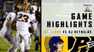 Mount Tabor vs RJ Reynolds Week 4 Highlights | Triad HS FB