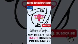 when will my belly get hard in pregnancy #pregnancy #belly #hard #baby