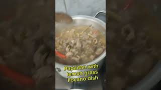 Authentic Papaitan Ilokano recipe with lemon grass