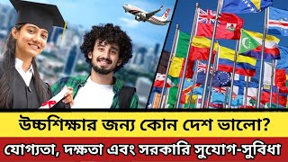 বিদেশি পড়ালেখার জন্য কোন দেশ ভালো? || Scholarship Study Country || ইতালি পড়ালেখা #Scholarshipstudy