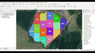 Divide a polygon into equal parts or equal-area polygons using QGIS 3.x