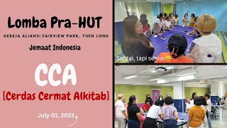 Lomba CCA - Cerdas Cermat Alkitab