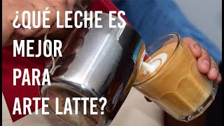 Qué Leche Es Y Sabe Mejor Para Arte Latte?